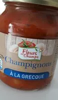 入っている砂糖の量 Champignons à la grecque
