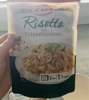 Количество сахара в risotto aux champignons
