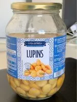 入っている砂糖の量 Lupins