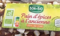 İçindeki şeker miktarı Pain d’epices a l’ancienne