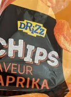 Cantidad de azúcar en Chips saveur paprika