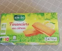 Amount of sugar in Financiers au citron