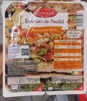 चीनी की मात्रा Émincés de poulet marinés saveur Tex-Mex