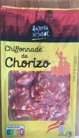 Quantité de sucre dans Chiffonade de Chorizo