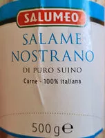 Amount of sugar in Salame nostrano