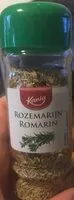 Sokerin määrä sisällä Rosmarin, Geschnitten