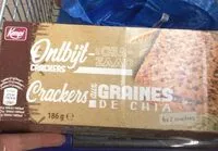 Zuckermenge drin Crackers à la farine d’épautre
