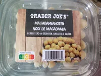चीनी की मात्रा Noix de macadamia grillées et salées