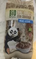 入っている砂糖の量 Estrellitas con chocolate
