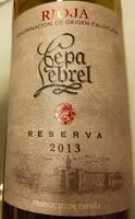 Sokerin määrä sisällä Cepa Lebrel reserva