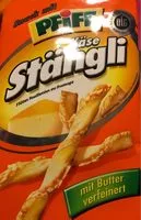 Sokerin määrä sisällä Flûtes Feuilletées Au Beurre Et Au Fromage