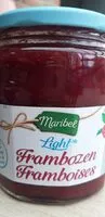 含糖量 Confitures allégées framboises
