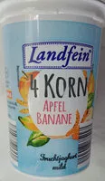 Amount of sugar in Landfein yaourt pomme banana