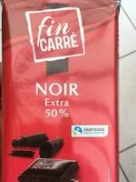 Количество сахара в Tablette de chocolat noir