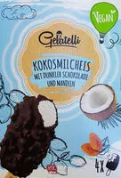 Zuckermenge drin Eis auf Kokosnussmilchbasis