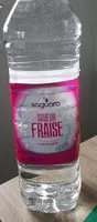 Amount of sugar in Eau aromatisée à la fraise