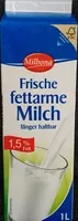 Zuckermenge drin Frische fettarme Milch