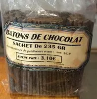 Chocolat de degustation