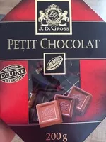 Quantité de sucre dans Petits chocolats
