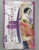 入っている砂糖の量 Asia Instant-Nudeln Entenfleischgeschmack