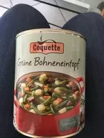 Sucre et nutriments contenus dans Buss fertiggerichte gmbh