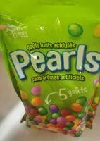 Sokerin määrä sisällä Pearls goût fruits acidulés