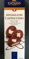 Suhkru kogus sees Médaillon capuccino