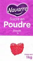चीनी की मात्रा Sucre en poudre semoule