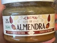 入っている砂糖の量 Crema de Almendra