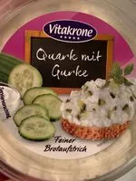 Jumlah gula yang masuk Quark und Gurke Brotaufstrich