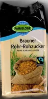 İçindeki şeker miktarı Zucker (Brauner Rohr-Rohzucker)