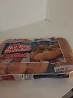 Quantité de sucre dans Hot Dog Rolls