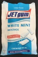 Jumlah gula yang masuk White mint menthol