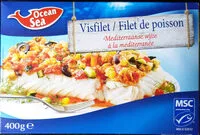 Suhkru kogus sees Filet de poisson à la méditerranée
