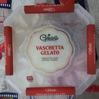 Zuckermenge drin Vaschetta gelato