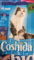 Sokerin määrä sisällä Katzensticks mit Lachs und Forelle
