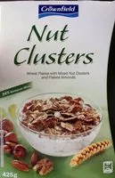Cantidad de azúcar en Nut Clusters Wheat flakes with mixed nut clusters