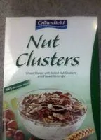 Cantidad de azúcar en Nut Clusters Wheat flakes with mixed nut clusters