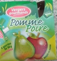 Suhkru kogus sees Compote en gourde pomme-poire