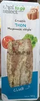 Suhkru kogus sees Crudités Thon Mayonnaise allégée