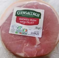 Sokerin määrä sisällä Smoked Irish Ham Fillet