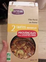 Zuckermenge drin Tarte individuelle provençale aux légumes frais (les p'tits chefs)
