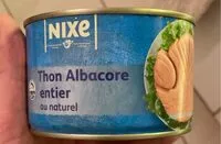 Cantidad de azúcar en Thon albacore au naturel