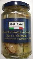 Quantité de sucre dans Carciofini Rustici in Olio Di Semi di Girasole