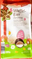 Suhkru kogus sees Waffel-Eier Zartbitter