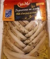 Quantité de sucre dans Filets d'anchois marinés