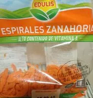 Jumlah gula yang masuk Espirales de zanahoria