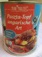 Jumlah gula yang masuk Puszta-Topf ungarische Art