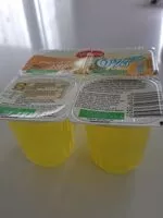 Suhkru kogus sees Gelatina sabor piña