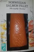 Sokerin määrä sisällä Norwegian salmon fillet